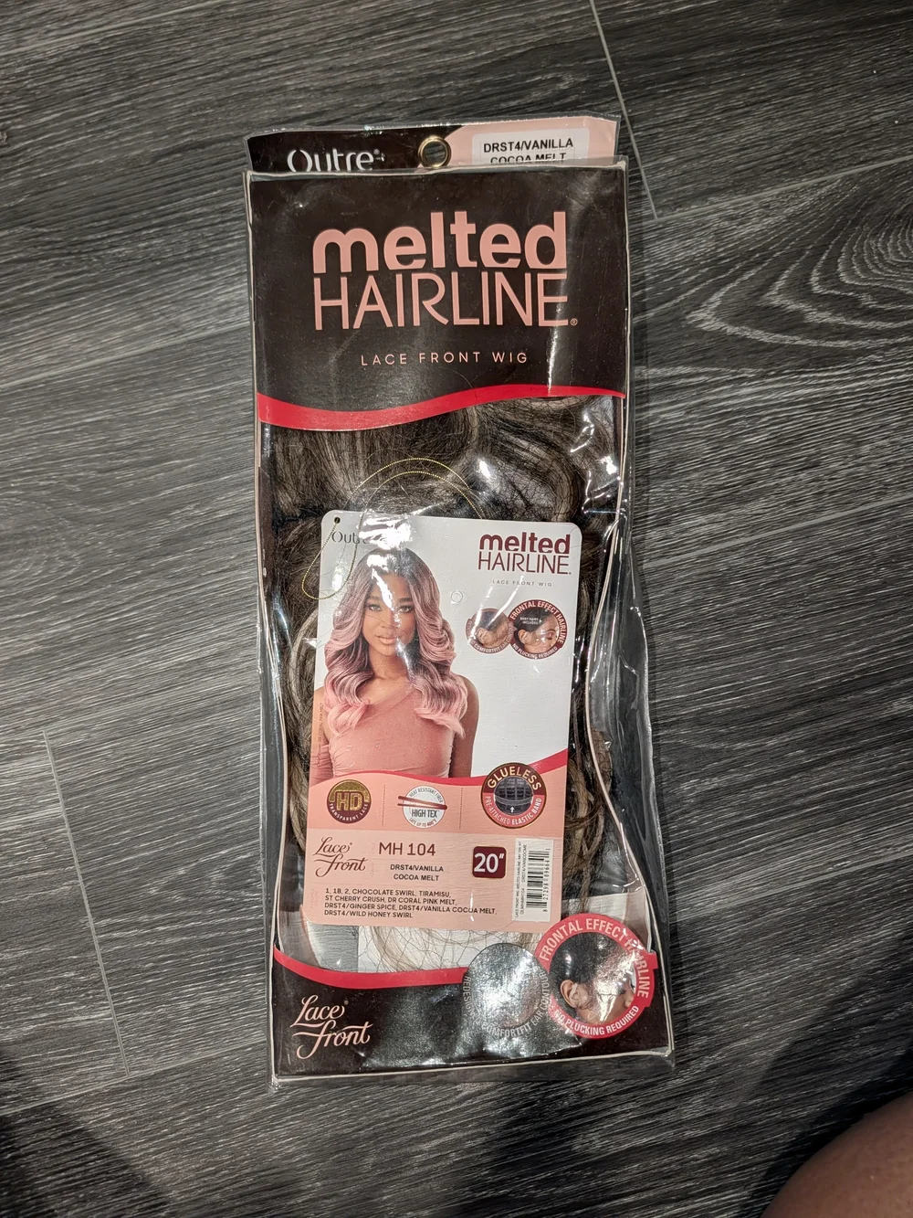 Outre HD Lace Front Wig Melted Hairline Glueless MH 104